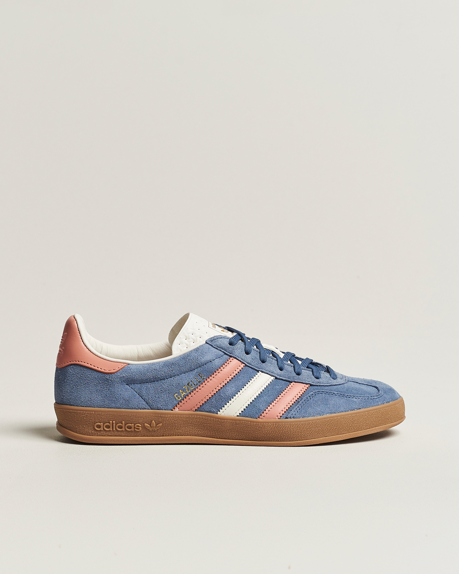 Herr | adidas Originals Gazelle Indoor Sneaker Blue | adidas Originals | Gazelle Indoor Sneaker Blue