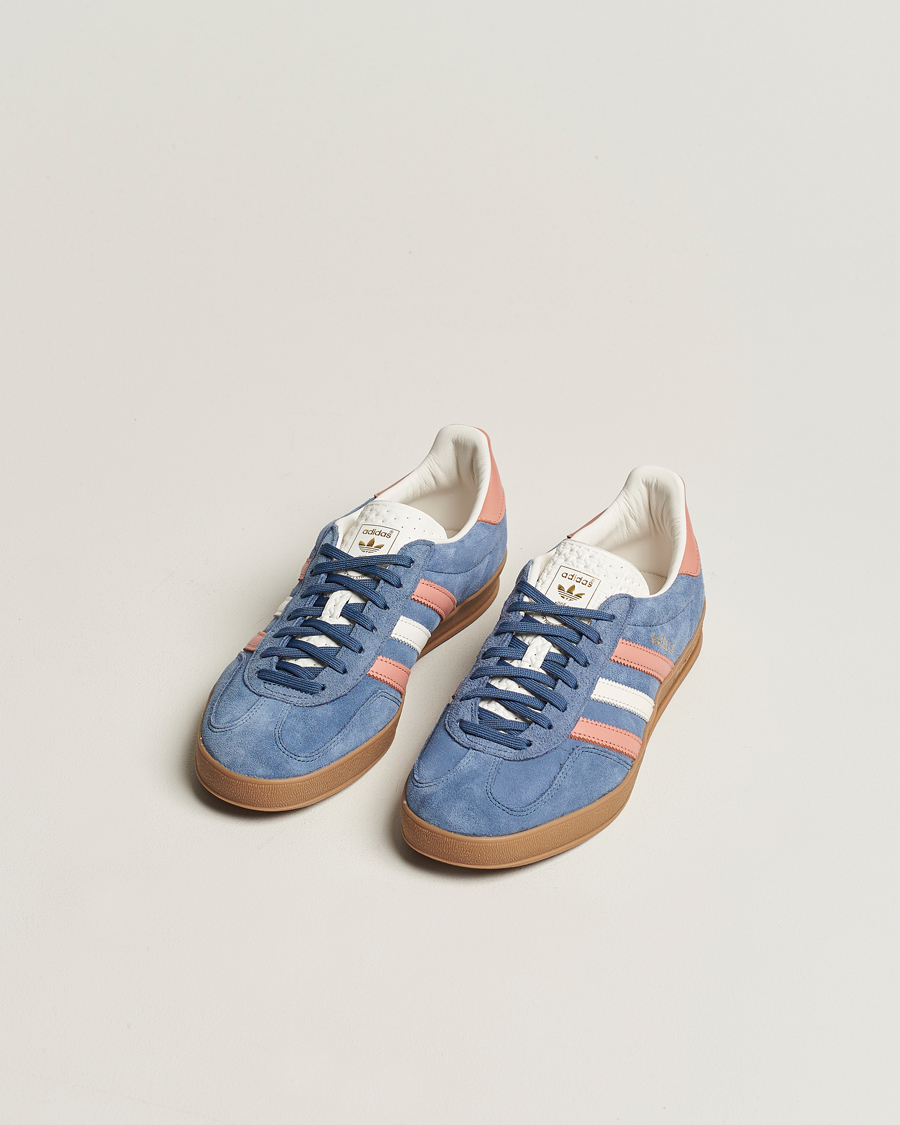 Herr | adidas Originals Gazelle Indoor Sneaker Blue | adidas Originals | Gazelle Indoor Sneaker Blue