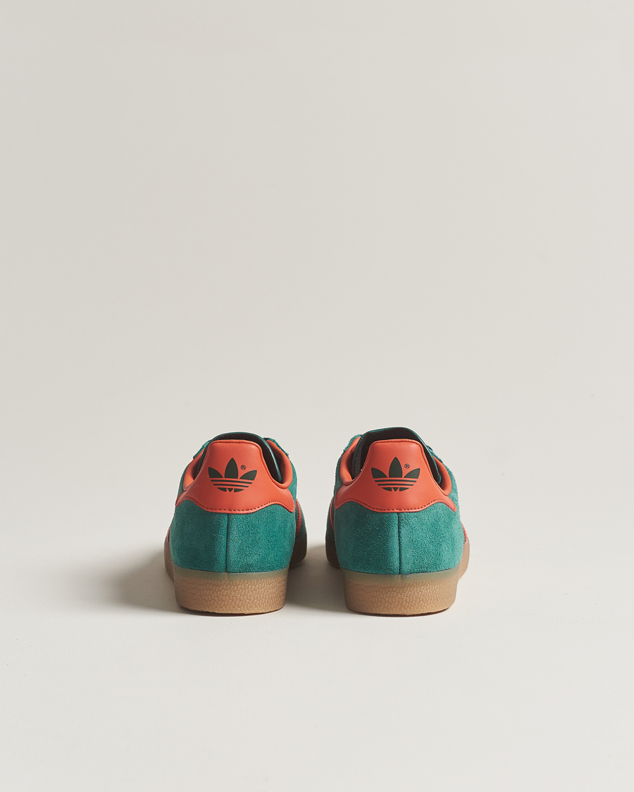 Herr | adidas Originals Gazelle Sneaker Green/Red | adidas Originals | Gazelle Sneaker Green/Red
