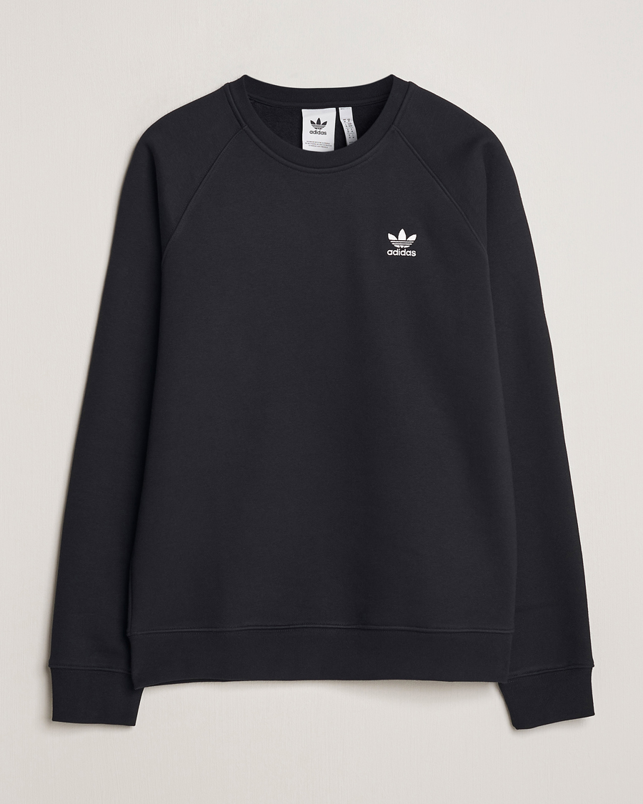 Herr | Tröjor | adidas Originals | Essential Crew Neck Sweatshirt Black
