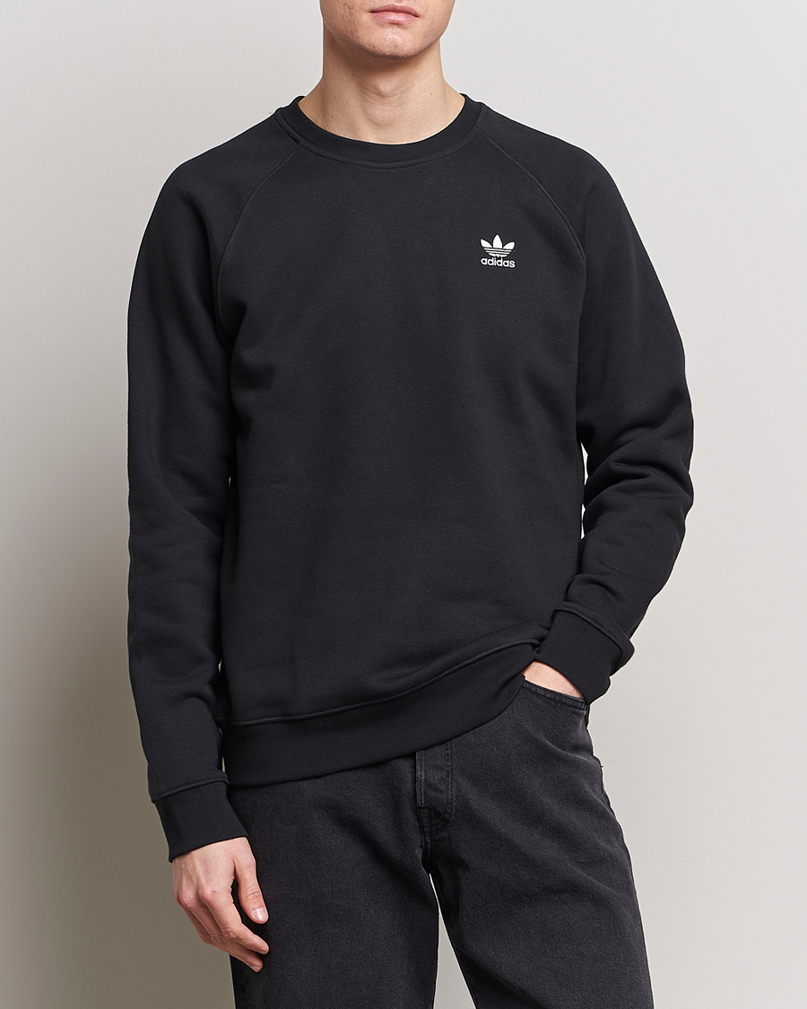 Herr | Tröjor | adidas Originals | Essential Crew Neck Sweatshirt Black