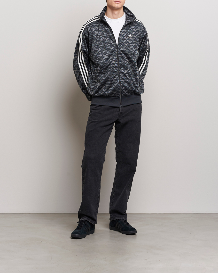 Herr | Tröjor | adidas Originals | Monogram Full Zip Black