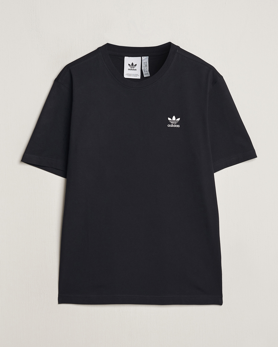 Herr | T-Shirts | adidas Originals | Essential Crew Neck T-Shirt Black