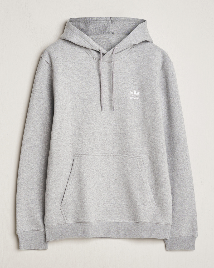 Herr | Tröjor | adidas Originals | Essential Hoodie Grey Melange