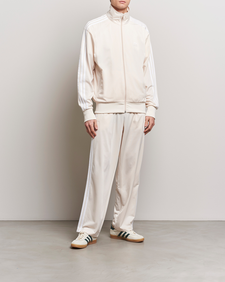 Herr | Tröjor | adidas Originals | Firebird Full Zip Won White