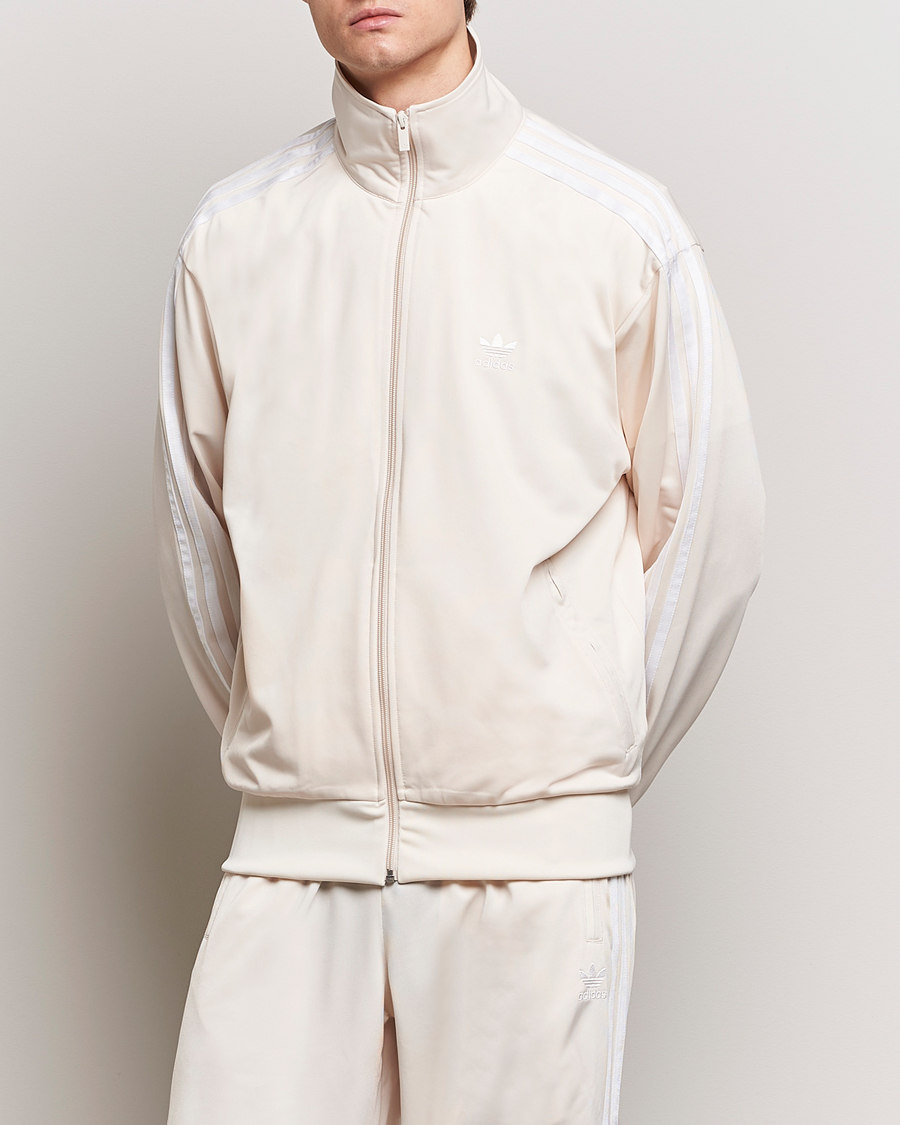 Herr | Tröjor | adidas Originals | Firebird Full Zip Won White