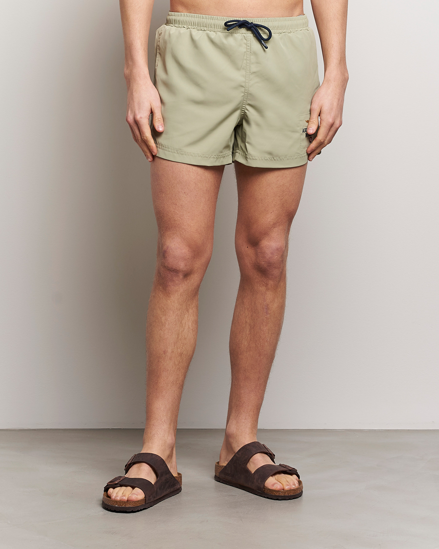 Herre |  | Aeronautica Militare | Costume Swim Shorts Sage Green