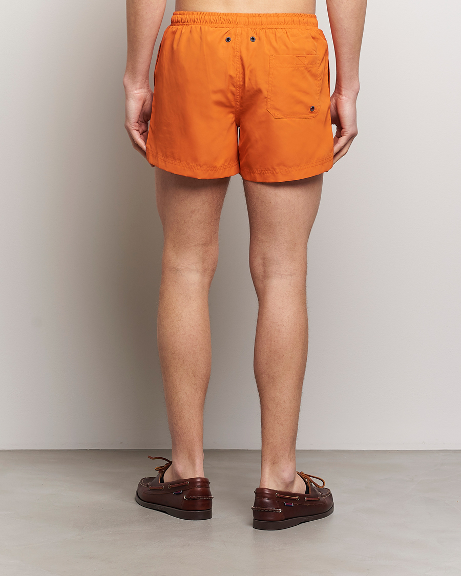 Herr | Badbyxor | Aeronautica Militare | Costume Swim Shorts Carrot Orange