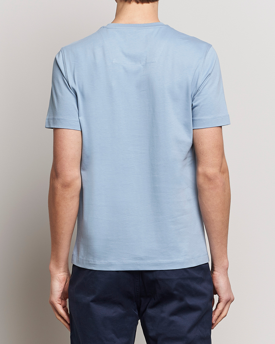 Herr | T-Shirts | Aeronautica Militare | TS1580 Crew Neck T-Shirt Glacier Blue