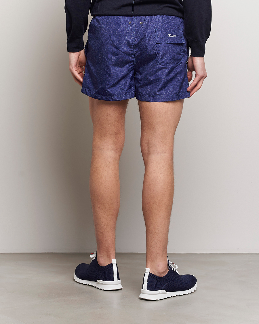 Herr | Badbyxor | Kiton | Nylon Swim Shorts Navy