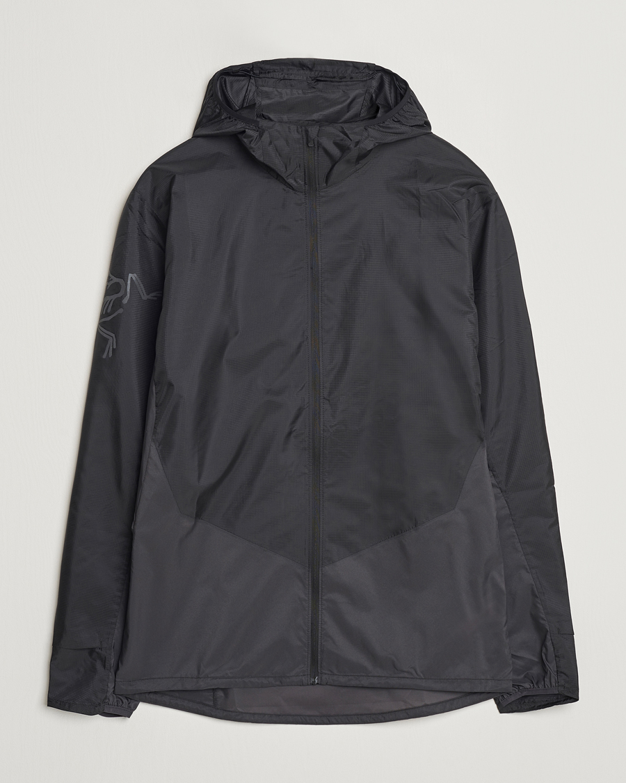 Herr | Jackor | Arc'teryx | Norvan Windshell Hooded Jacket Black/Graphite