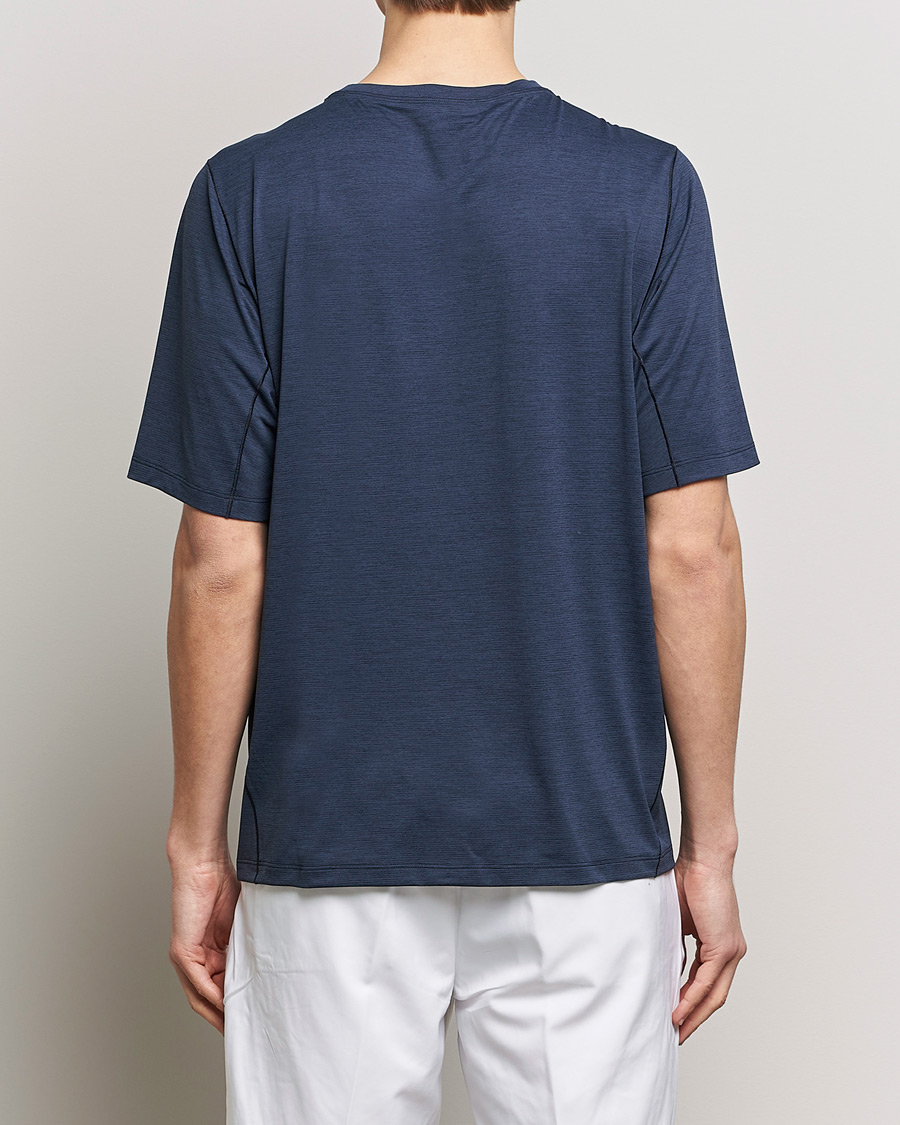 Herr | T-Shirts | Arc'teryx | Cormac Bird Logo Crew Neck T-Shirt Black Sapphire