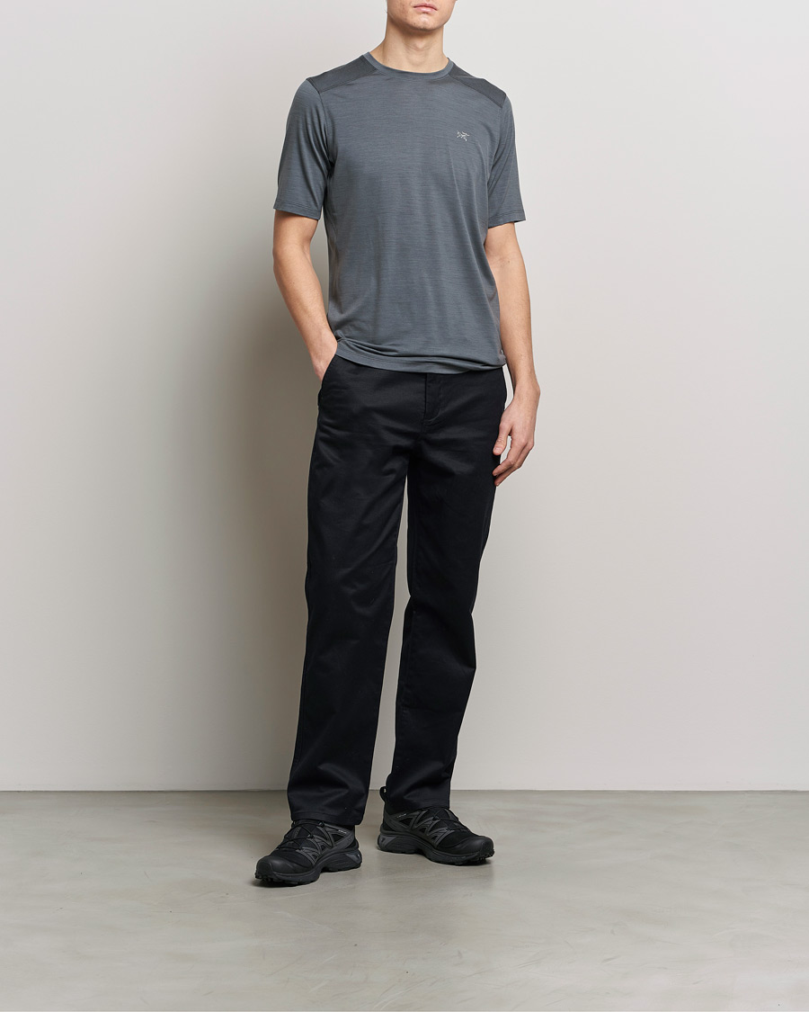 Herr | T-Shirts | Arc'teryx | Ionia Merino Wool Crew Neck T-Shirt Cloud