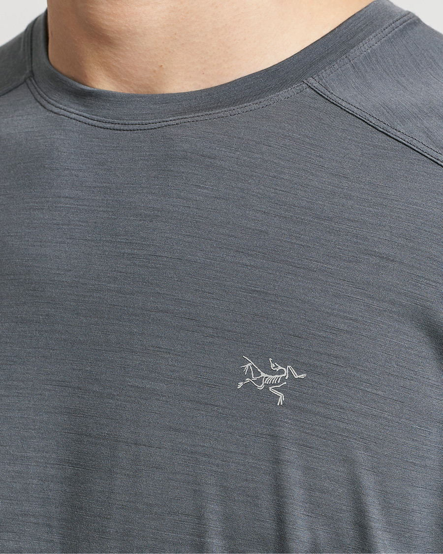 Herr | T-Shirts | Arc'teryx | Ionia Merino Wool Crew Neck T-Shirt Cloud