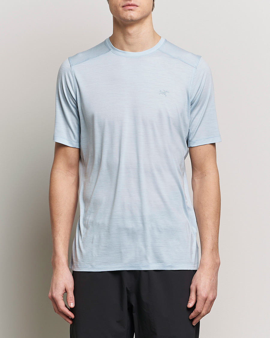 Herr | Kortärmade t-shirts | Arc'teryx | Ionia Merino Wool Crew Neck T-Shirt Dark Daybreak