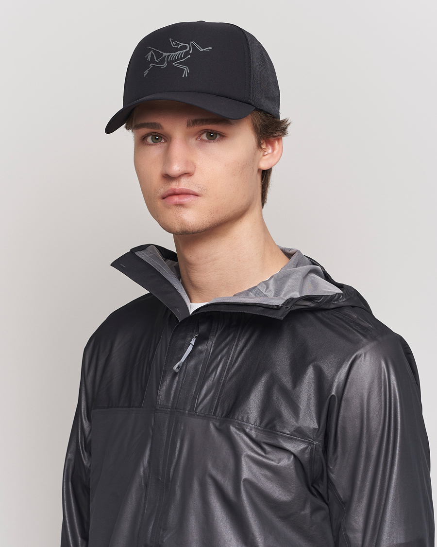 Herr | Arc'teryx Bird Trucker Cap Black | Arc'teryx | Bird Trucker Cap Black