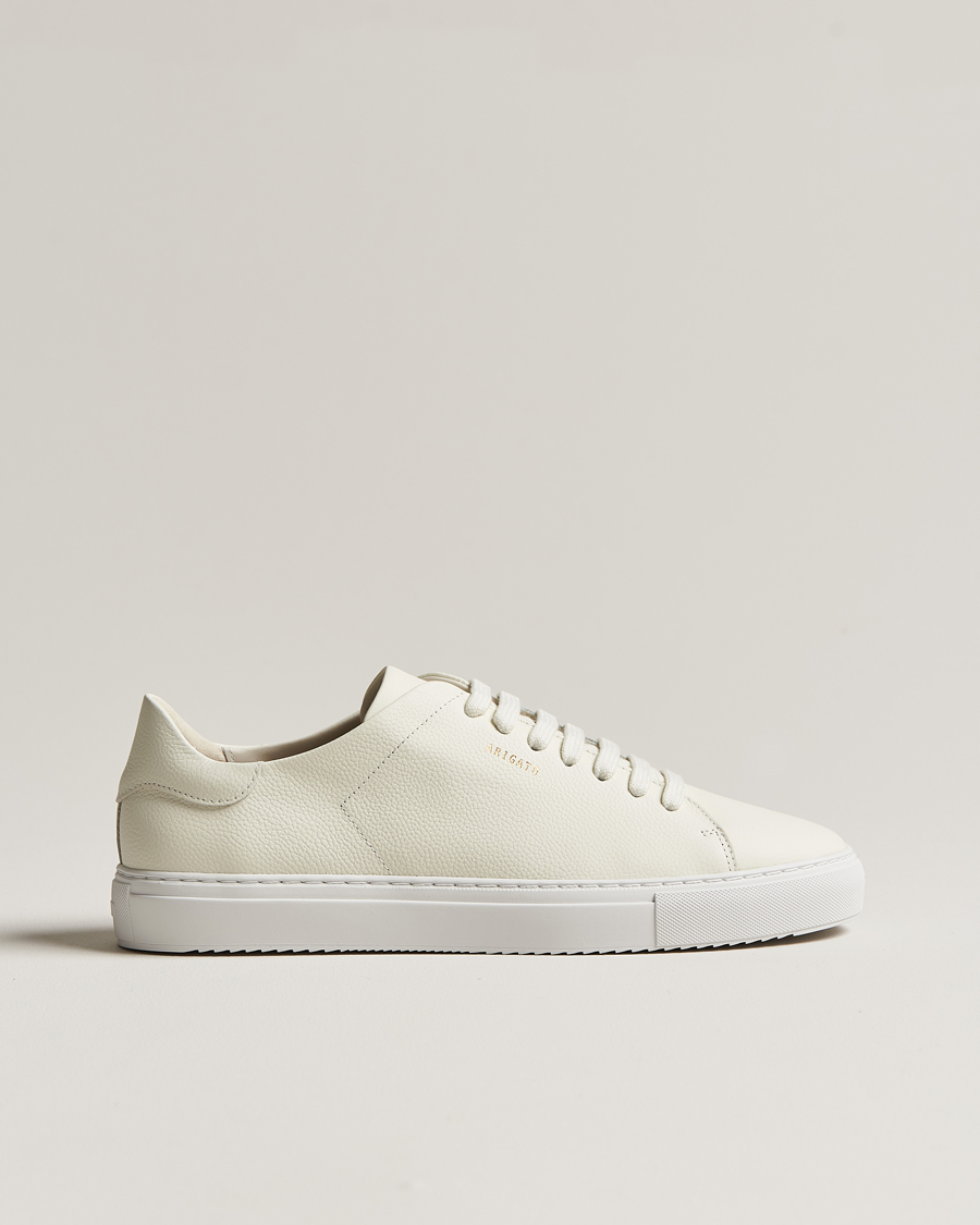 Herr | Axel Arigato Clean 90 Sneaker White Grained Leather | Axel Arigato | Clean 90 Sneaker White Grained Leather