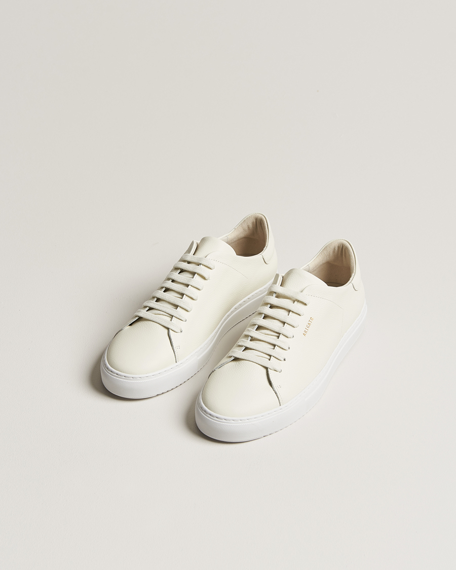 Herr | Axel Arigato | Axel Arigato | Clean 90 Sneaker White Grained Leather