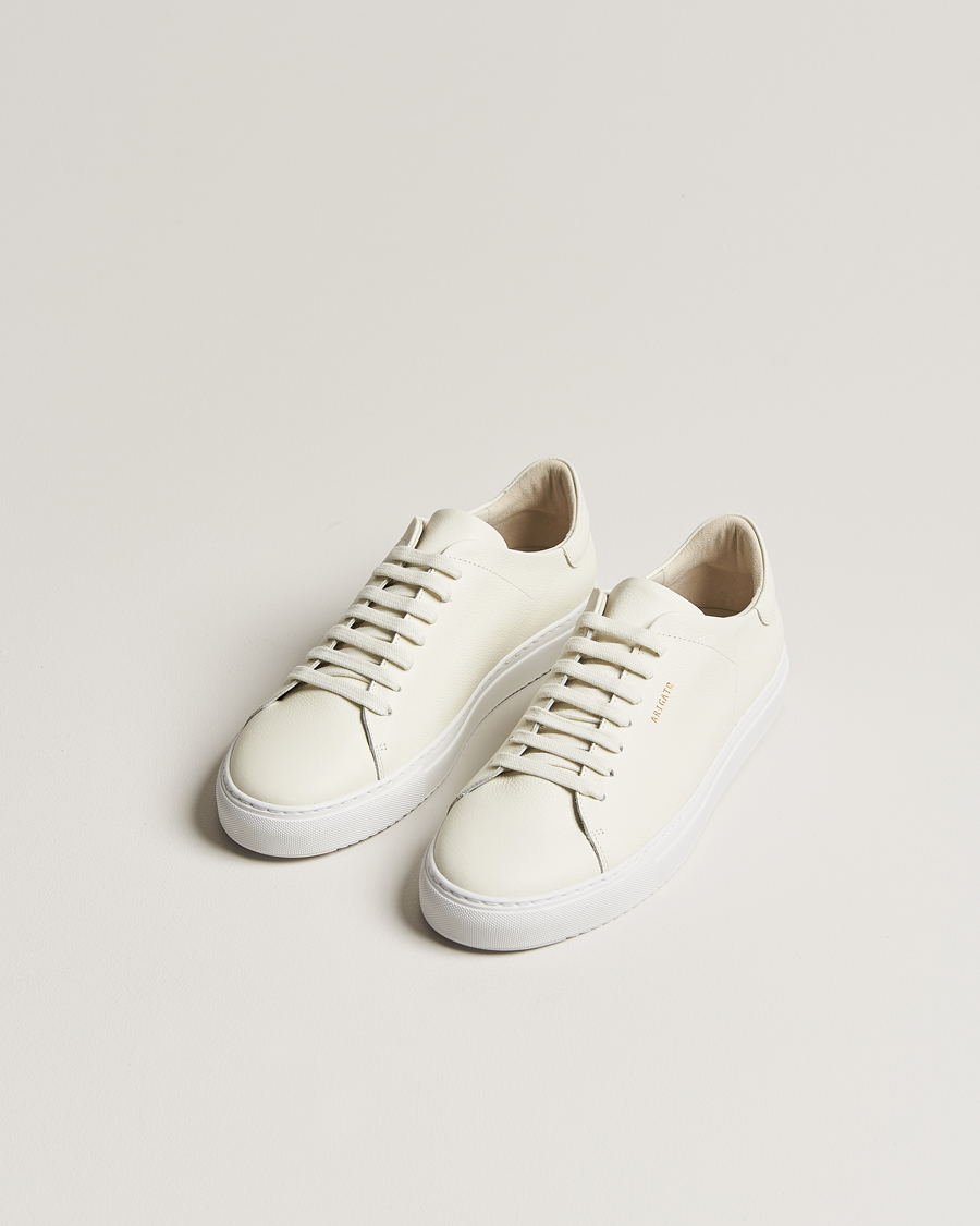 Herr | Axel Arigato Clean 90 Sneaker White Grained Leather | Axel Arigato | Clean 90 Sneaker White Grained Leather