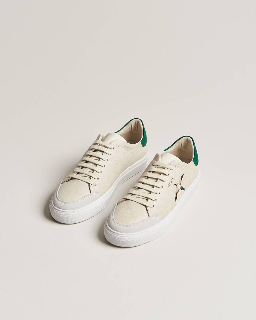 Herr | Axel Arigato Clean 90 Bee Bird Sneaker Cremino/Green | Axel Arigato | Clean 90 Bee Bird Sneaker Cremino/Green