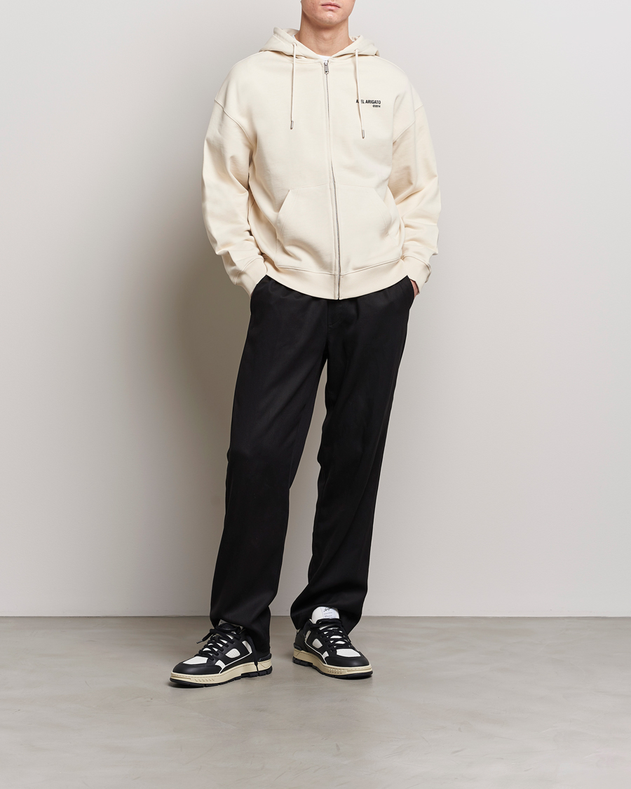 Herr | Tröjor | Axel Arigato | Field Full Zip Hoodie Pale Beige