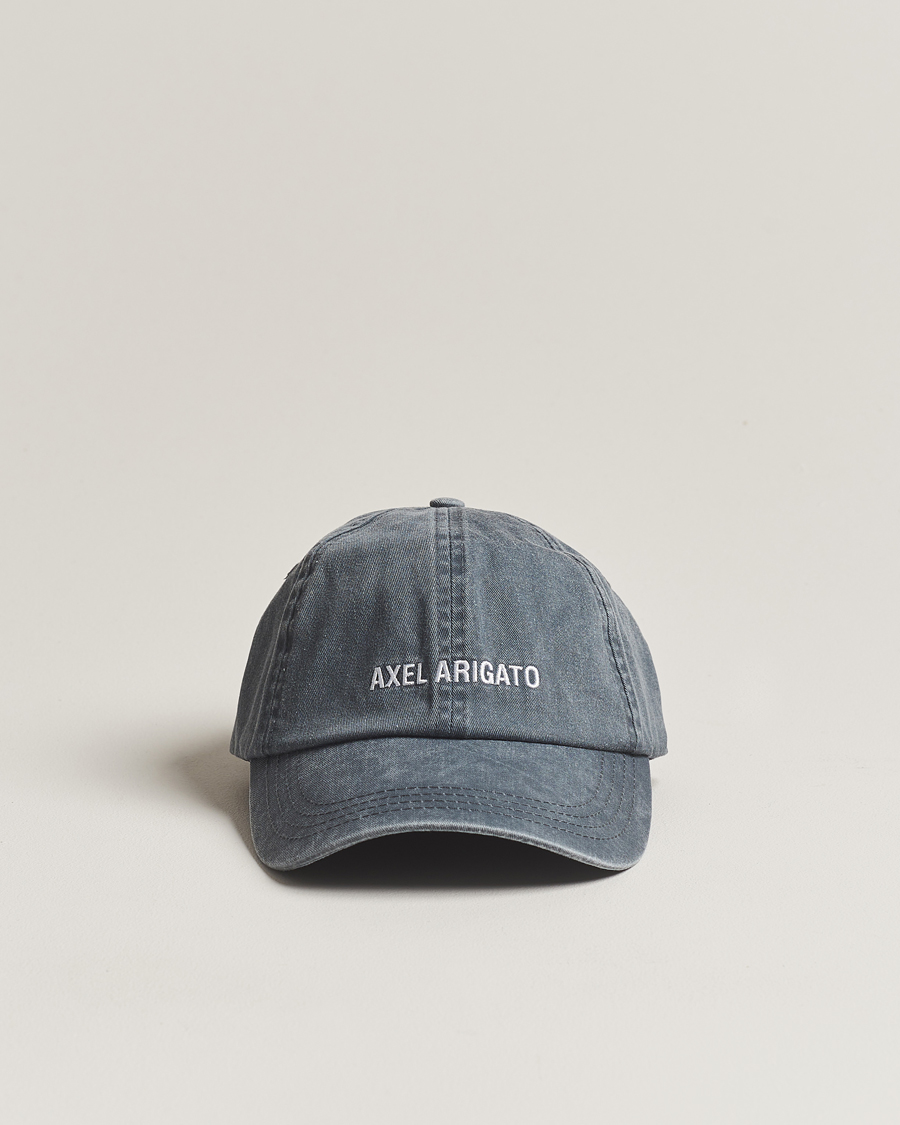 Herr | Axel Arigato AA Logo Cap Washed Grey | Axel Arigato | AA Logo Cap Washed Grey