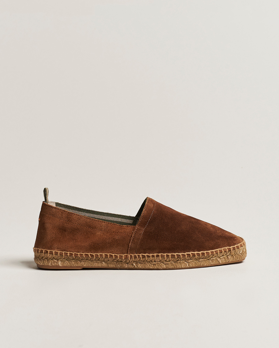 Herr | Espadriller | Castañer | Pablo Casual Suede Espadrilles Cuero