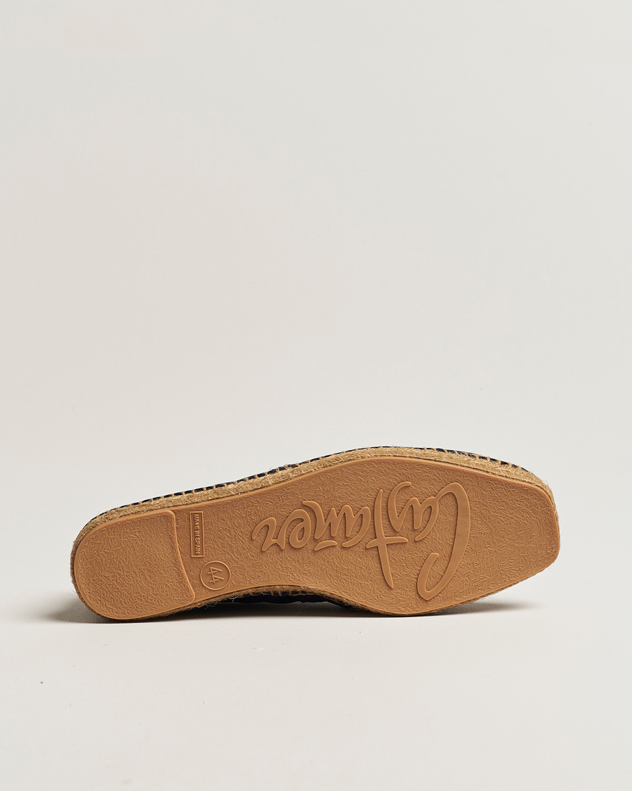 Herr | Espadriller | Castañer | Pablo Casual Suede Espadrilles Azul Oscuro