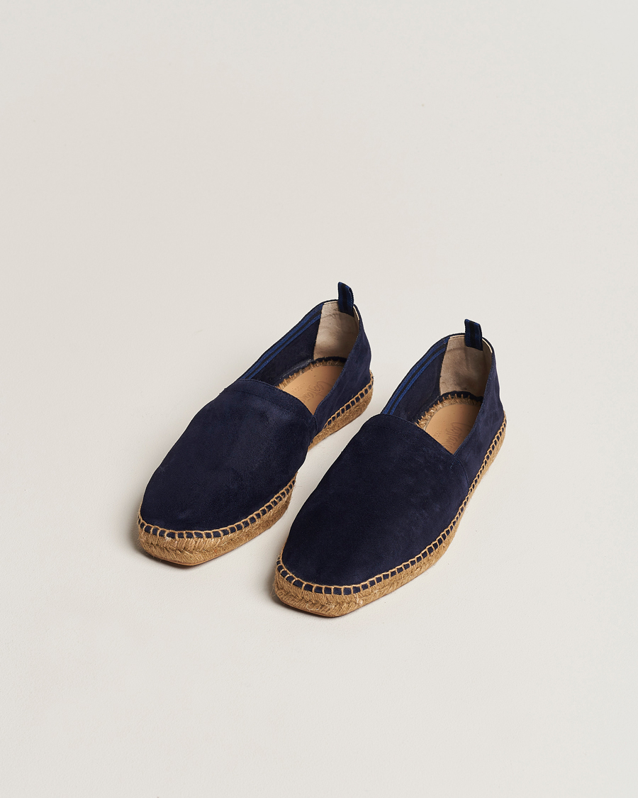 Herr | Stilsegment Casual Classics | Castañer | Pablo Casual Suede Espadrilles Azul Oscuro