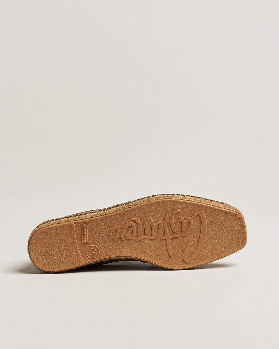 Herr | Espadriller | Castañer | Pablo Casual Suede Espadrilles Verde Bosque