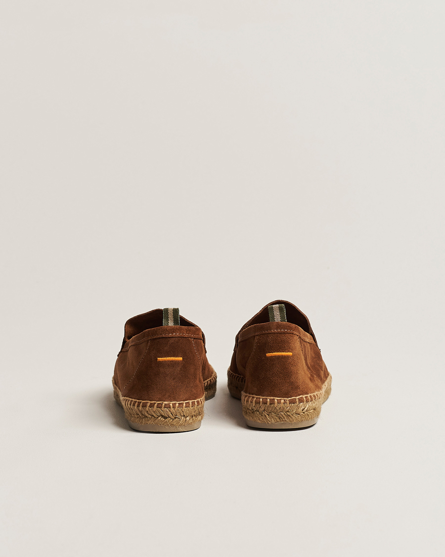 Herr | Espadriller | Castañer | Nacho Casual Suede Loafers Cuero