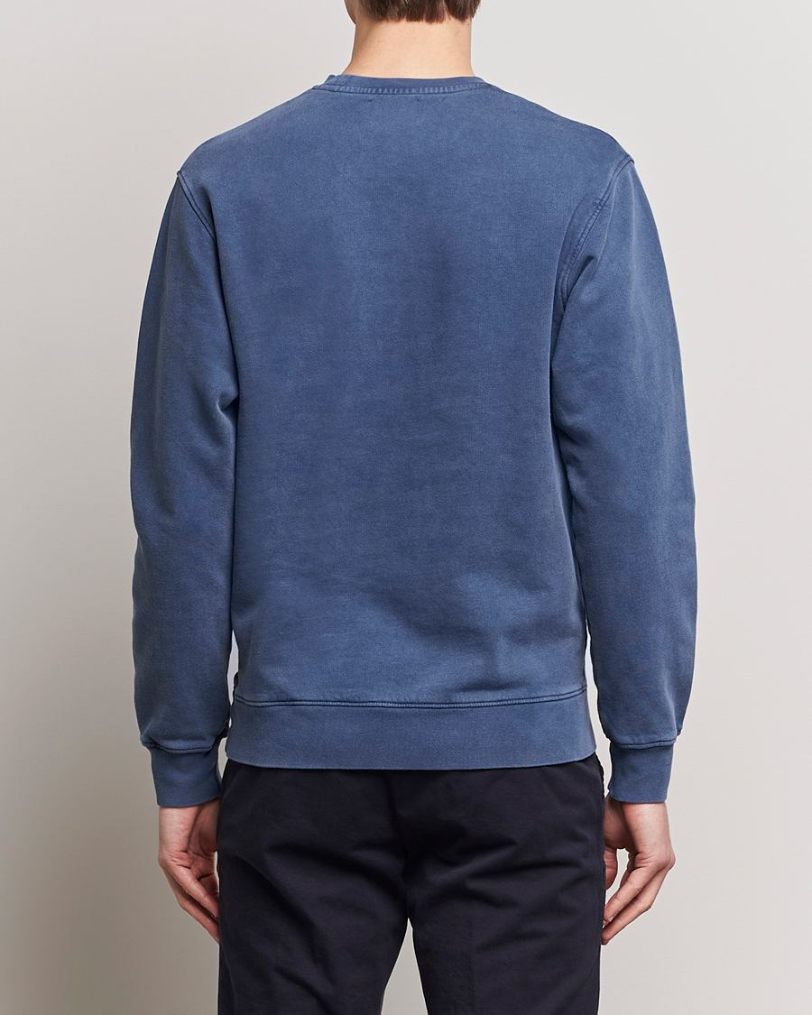 Herr | Tröjor | Colorful Standard | Classic Organic Crew Neck Sweat Neptune Blue