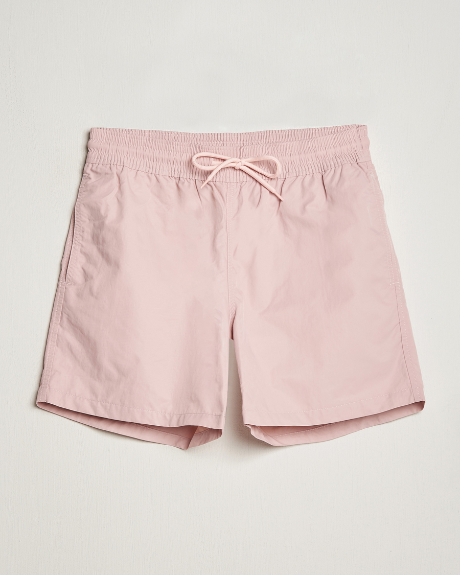 Herr | Badbyxor | Colorful Standard | Classic Organic Swim Shorts Faded Pink