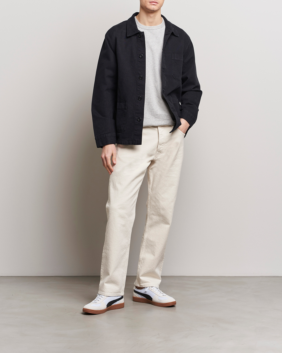 Herr | Skjortor | Colorful Standard | Organic Workwear Jacket Deep Black
