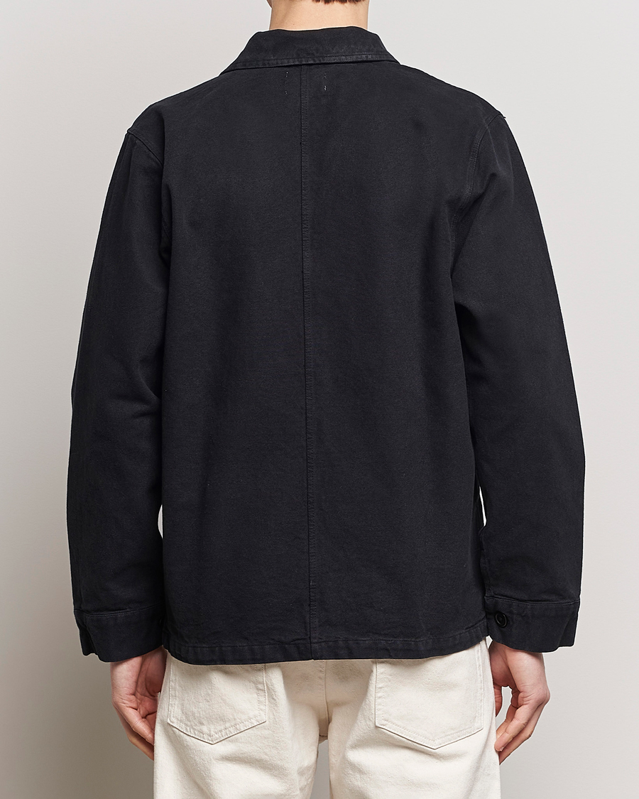 Herr | Skjortor | Colorful Standard | Organic Workwear Jacket Deep Black