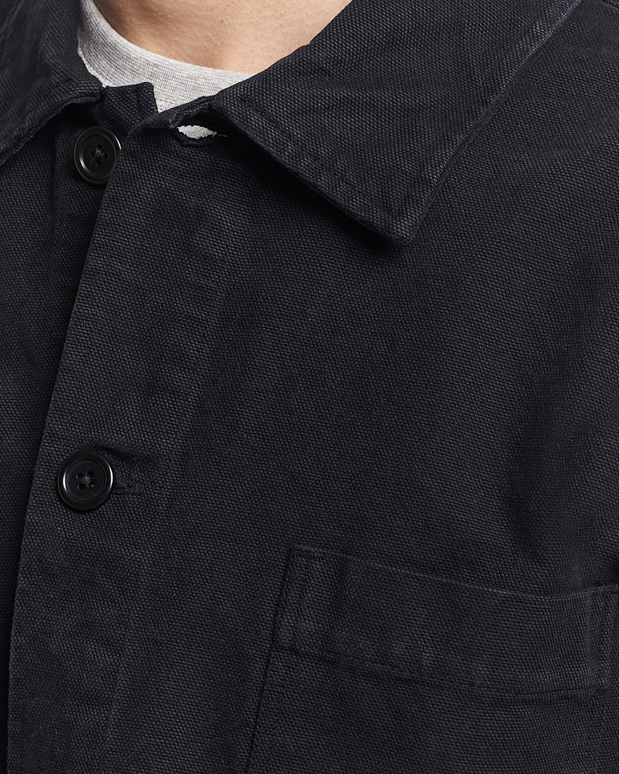 Herr | Skjortor | Colorful Standard | Organic Workwear Jacket Deep Black