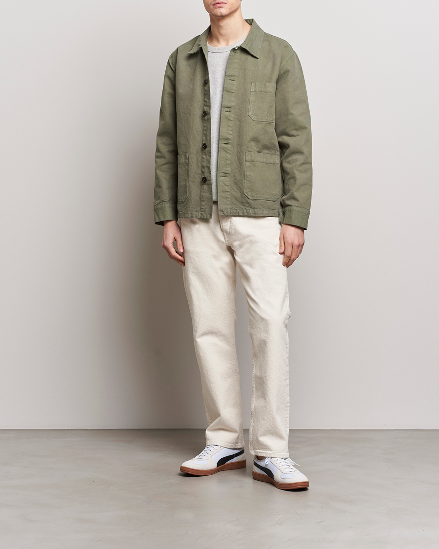 Herr | Skjortor | Colorful Standard | Organic Workwear Jacket Dusty Olive