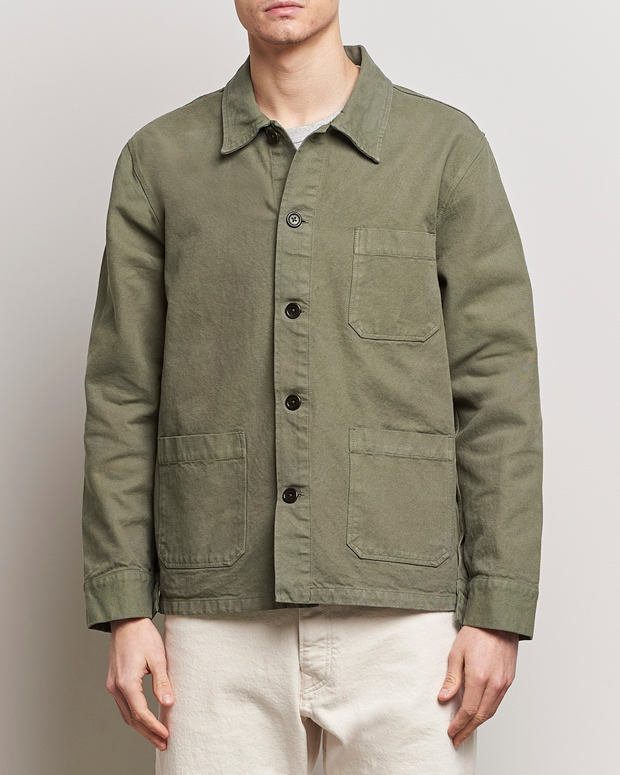 Herr | Colorful Standard | Colorful Standard | Organic Workwear Jacket Dusty Olive