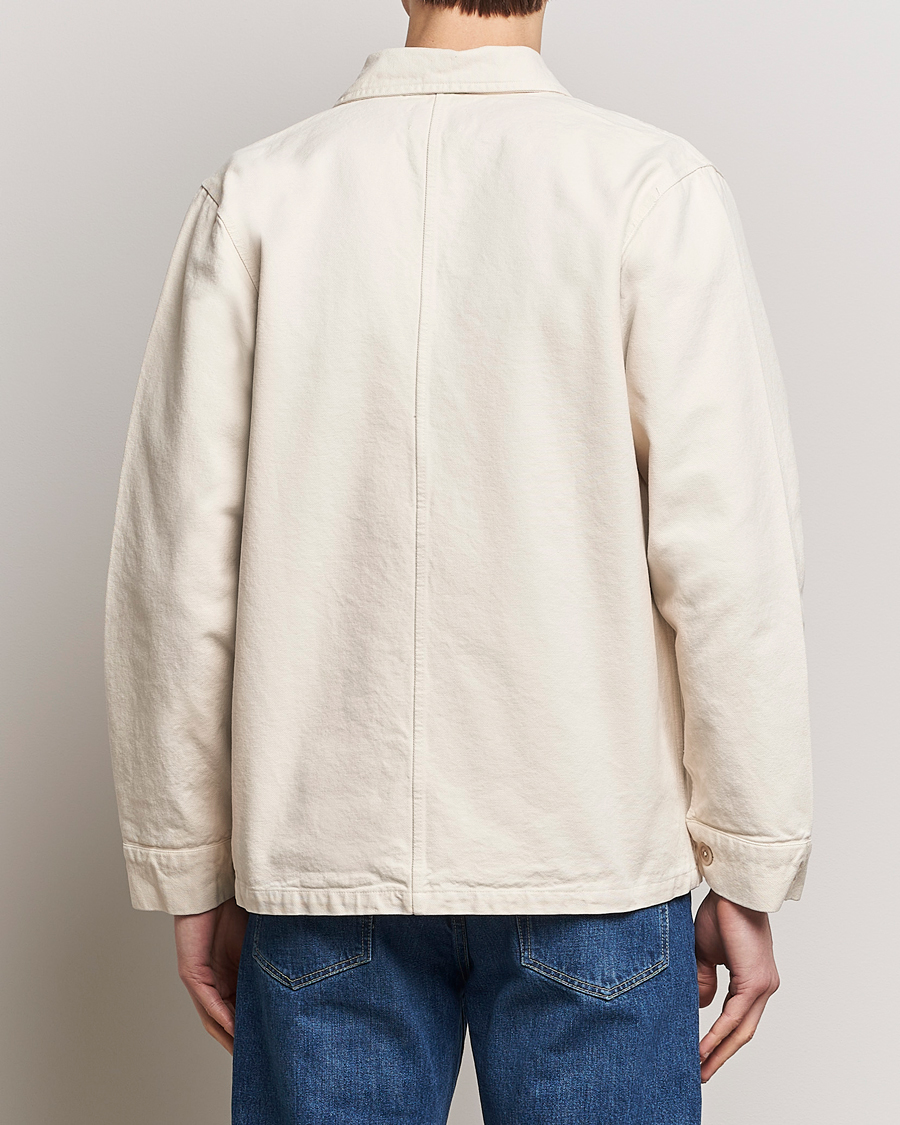 Herr | Skjortor | Colorful Standard | Organic Workwear Jacket Ivory White