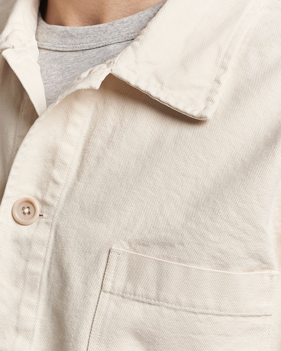 Herr | Skjortor | Colorful Standard | Organic Workwear Jacket Ivory White