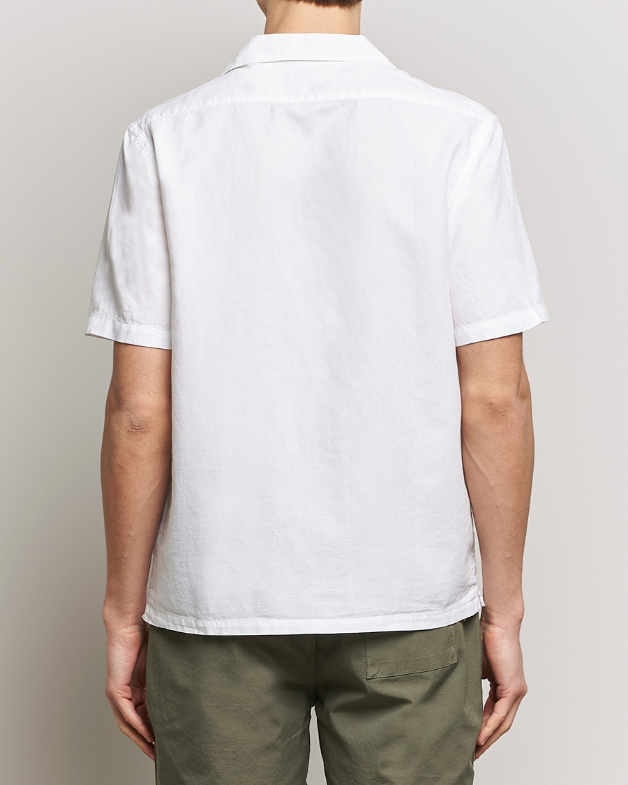 Herr | Skjortor | Colorful Standard | Cotton/Linen Short Sleeve Shirt Optical White