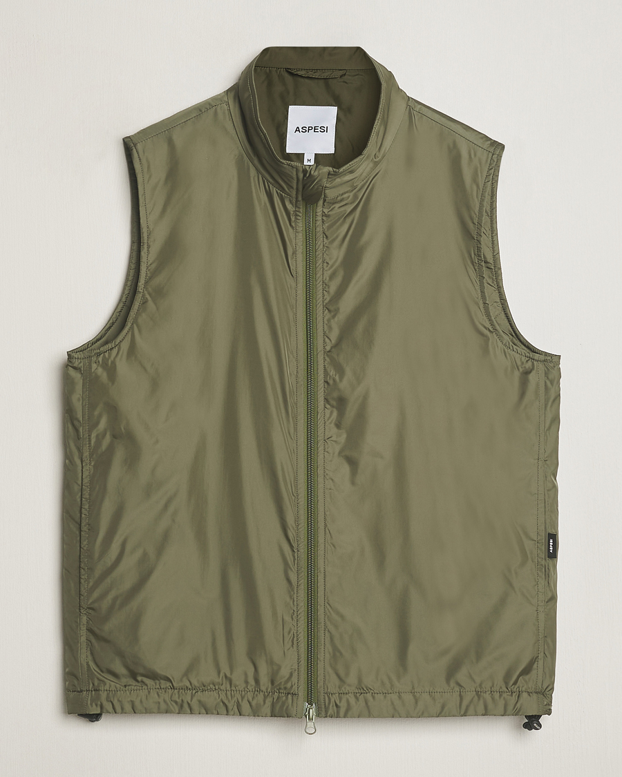 Herr | Jackor | Aspesi | Vernes Nylon Gilet Sage