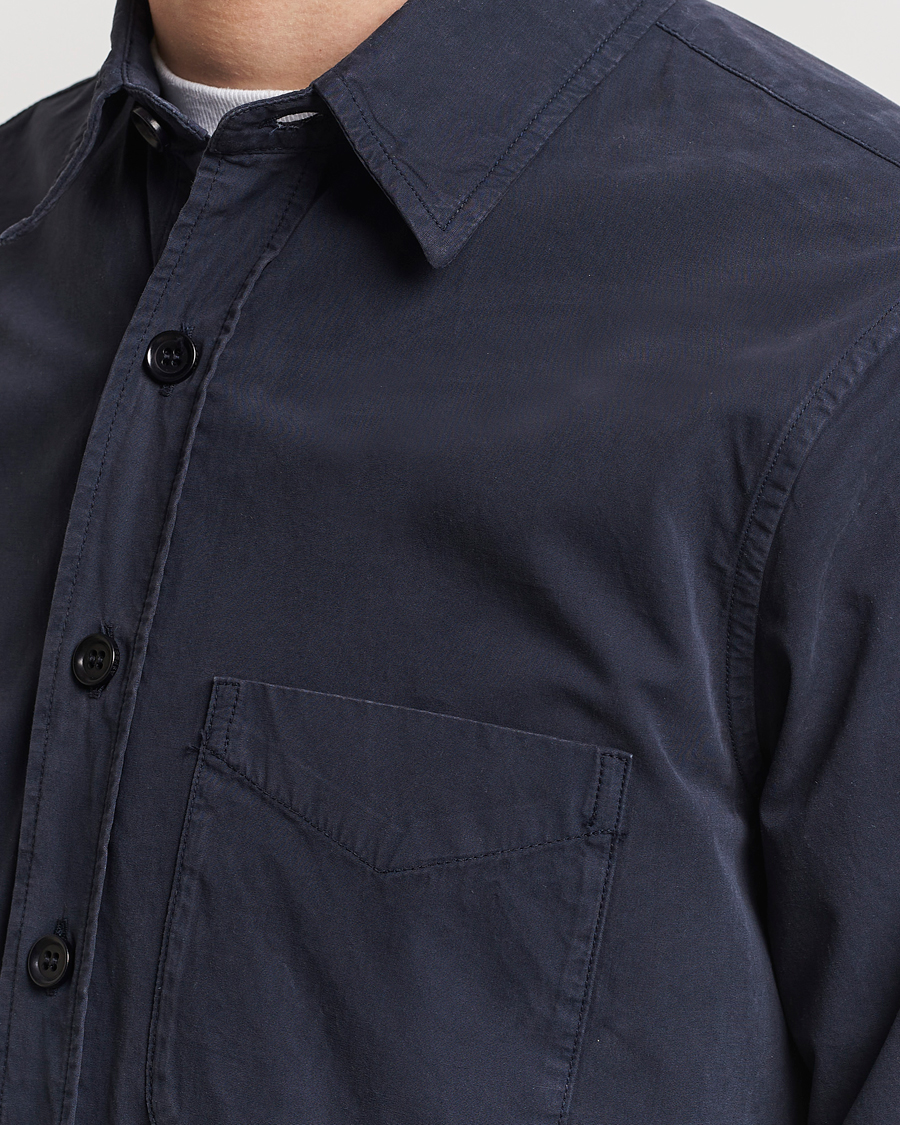 Herr | Jackor | Aspesi | Utility Shirt Jacket Navy