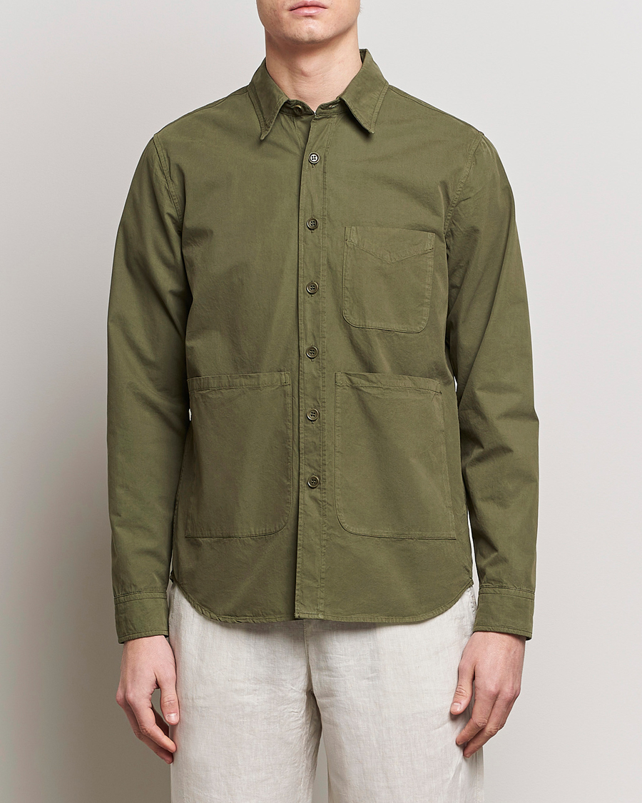 Herr | Contemporary Creators | Aspesi | Utility Shirt Jacket Military