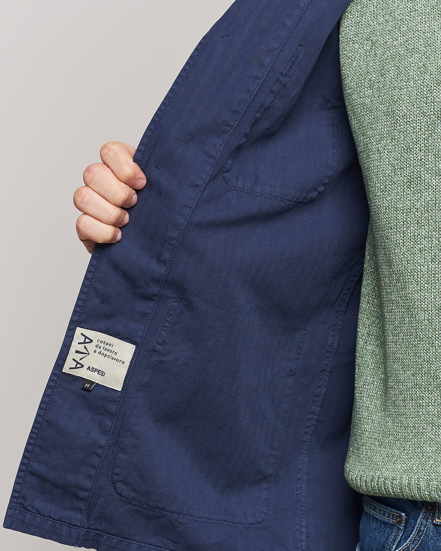 Herr | Jackor | Aspesi | Fadango Shirt Jacket Navy
