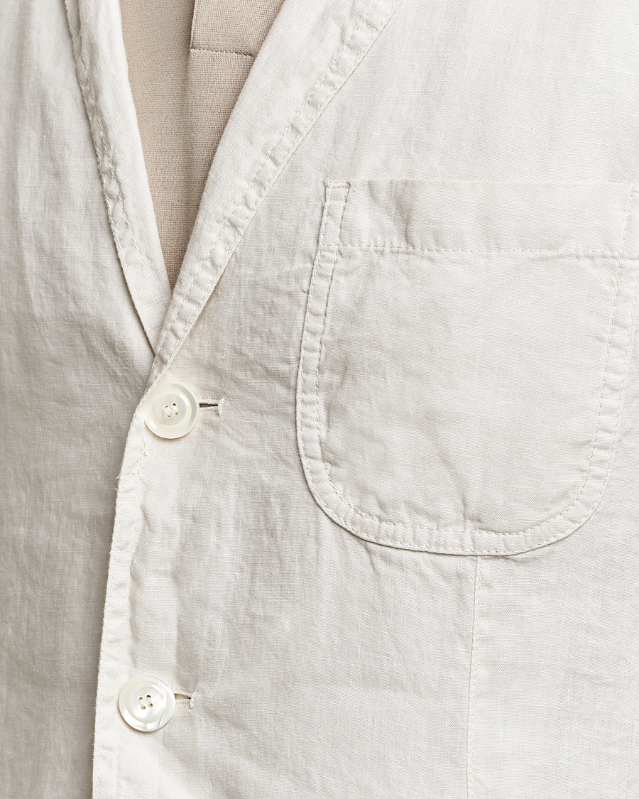Herr | Kavajer | Aspesi | Samuraki Linen Blazer Light Beige
