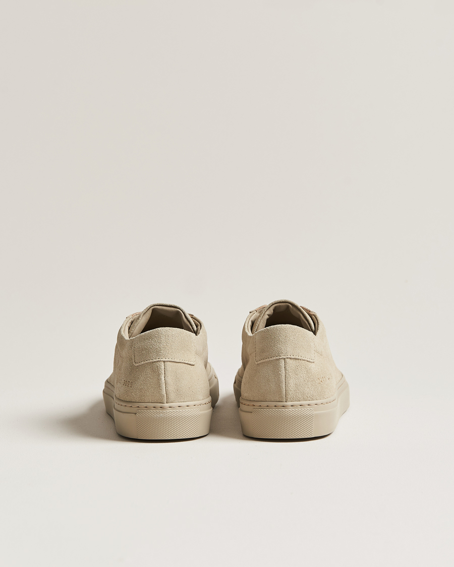 Herr | Common Projects Original Achilles Suede Sneaker Bone | Common Projects | Original Achilles Suede Sneaker Bone