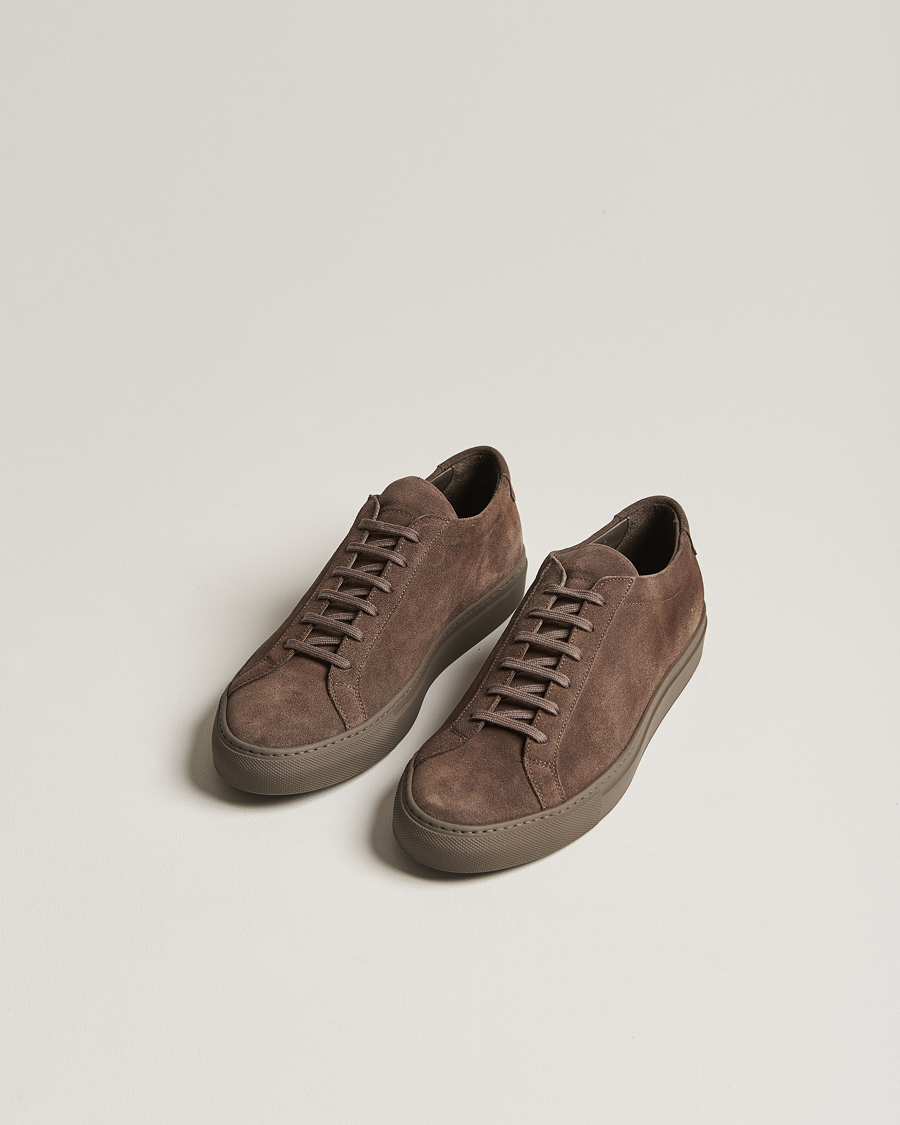 Herr | Common Projects Original Achilles Suede Sneaker Clay | Common Projects | Original Achilles Suede Sneaker Clay