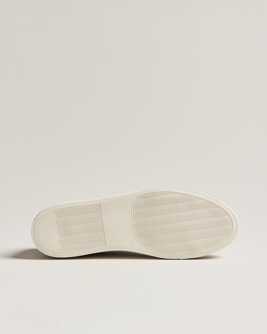 Herr | Common Projects Retro Pebbled Nappa Leather Sneaker White/Green | Common Projects | Retro Pebbled Nappa Leather Sneaker White/Green