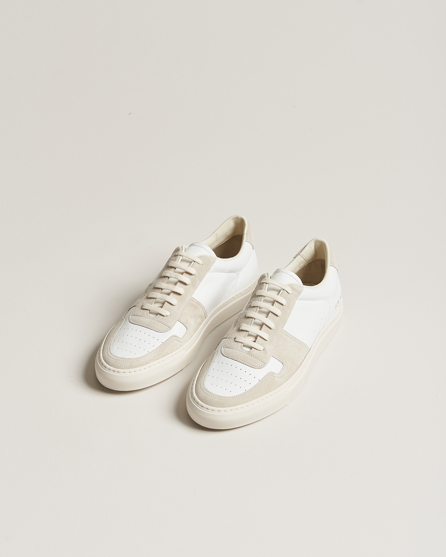 Herr |  | Common Projects | B Ball Duo Leather Sneaker Off White/Beige